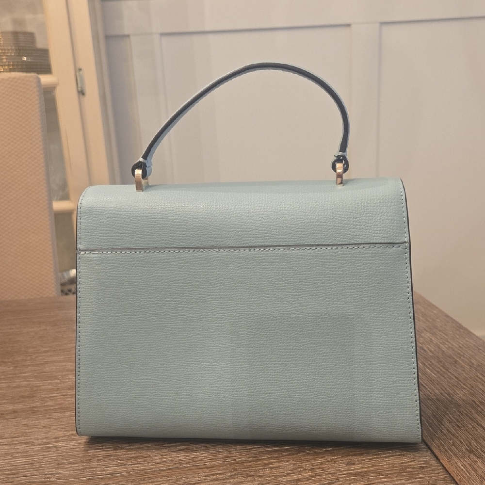 Kate Spade Light Blue Daisy Satchel - Picture 3 of 12